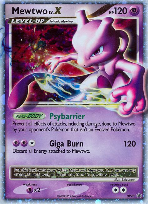 mewtwo lv x dp28|Mewtwo Lv x price.